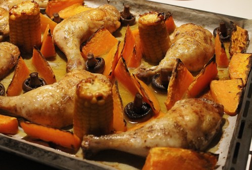 Sørstat marinert kyllinglår med søtpotet båter_2